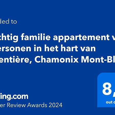Prachtig Familie Appartement Voor 6 Personen In Het Hart Van Argentiere, Chamonix Mont-Blanc Exterior photo